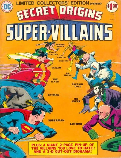 Cover of Secret Origins: Super-Villains