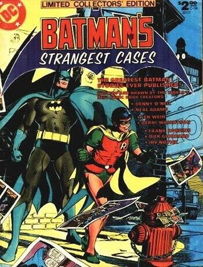 Cover of Batman's Strangest Cases