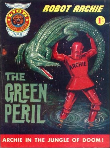 Cover of Robot Archie: The Green Peril