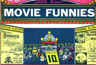 Cover of Little Giant Movie Funnies