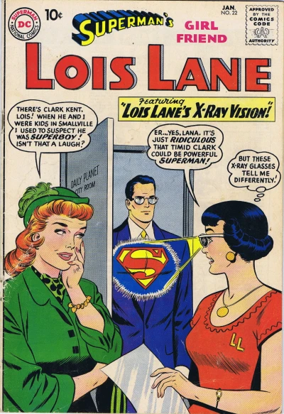 Cover of Lois Lane's X-Ray Vision!