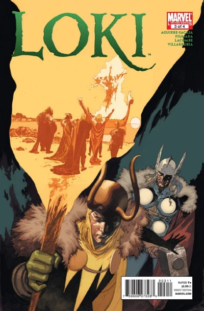 Cover of The Trials of Loki, Part 3: Funeral for a God