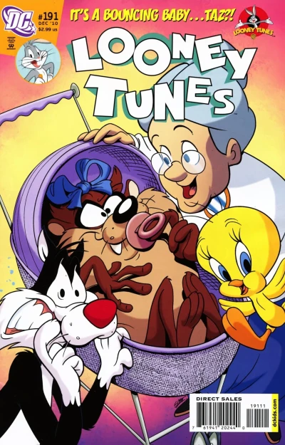 Cover of Tweety, Sylvester, & Taz in Housebroken and Busted; Stone Rage; Dinner And A Show