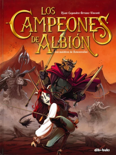 Cover of Los malditos de Roncesvalles