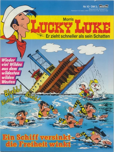 Cover of Ein Schiff versinkt - die Freiheit winkt