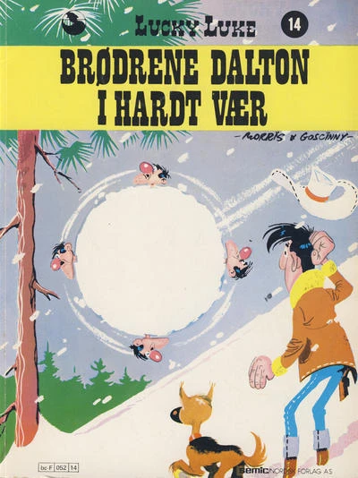 Cover of Brødrene Dalton i hardt vær