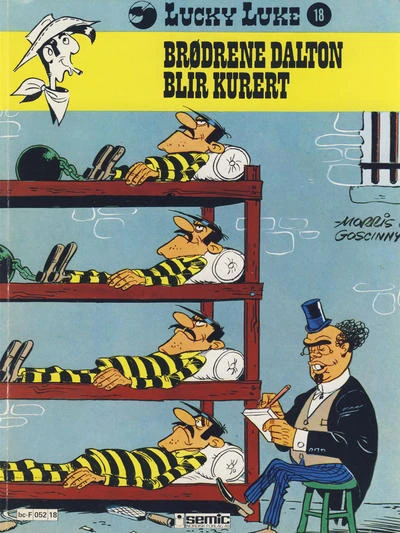 Cover of Brødrene Dalton blir kurert