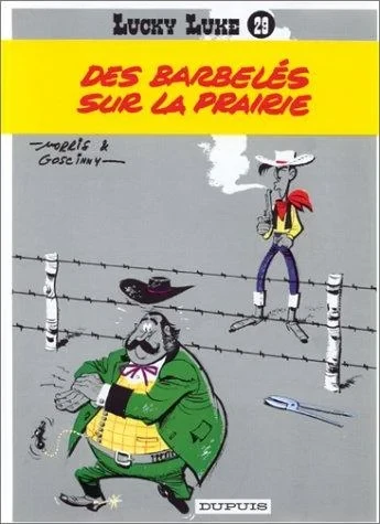 Cover of Des barbelés sur la prairie