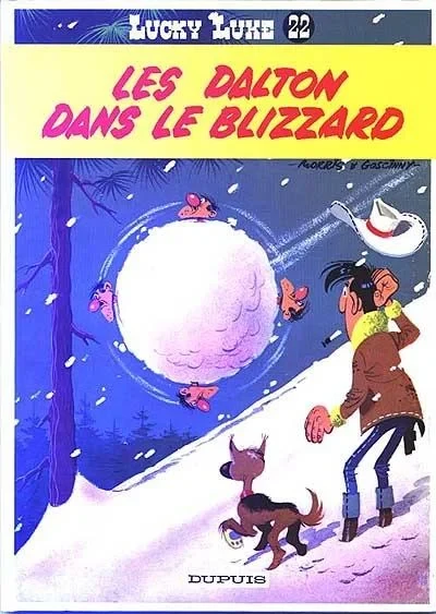 Cover of Les Dalton dans le blizzard