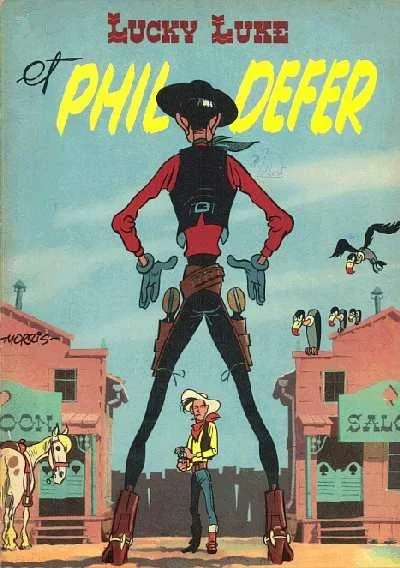 Cover of Lucky Luke et Phil Defer