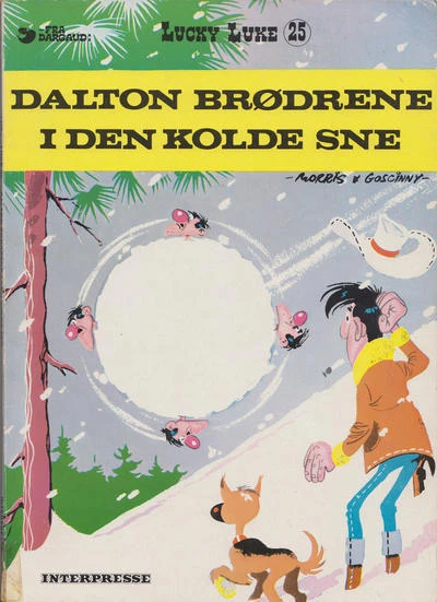 Cover of Dalton Brødrene I Den Kolde Sne