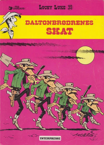 Cover of Daltonbrødrenes skat
