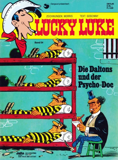 Cover of Die Daltons und der Psycho-Doc