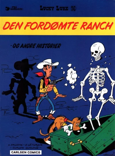 Cover of Den fordømte ranch – og andre historier
