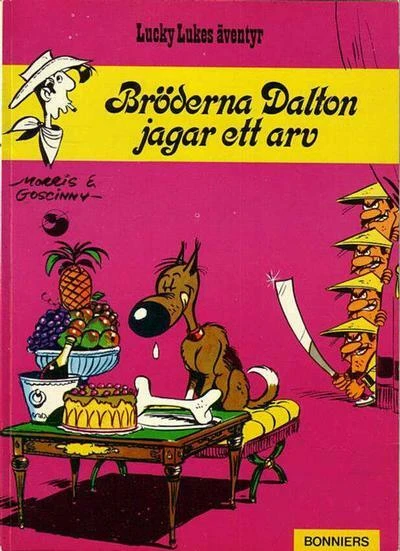 Cover of Bröderna Dalton jagar ett arv