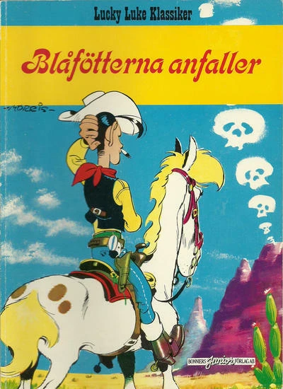 Cover of Blåfötterna anfaller