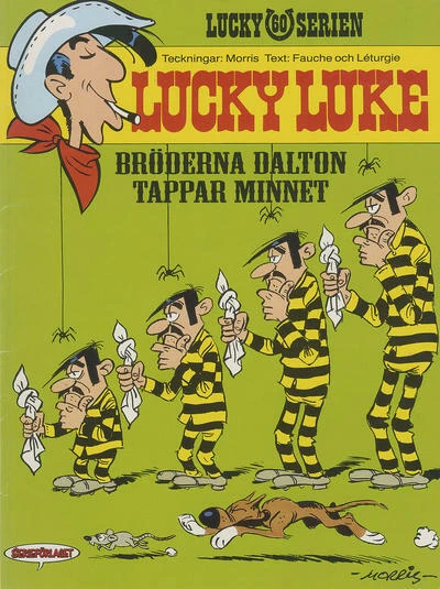 Cover of Bröderna Dalton tappar minnet