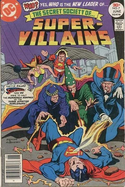 Cover of Luthor's League of Super-Villains