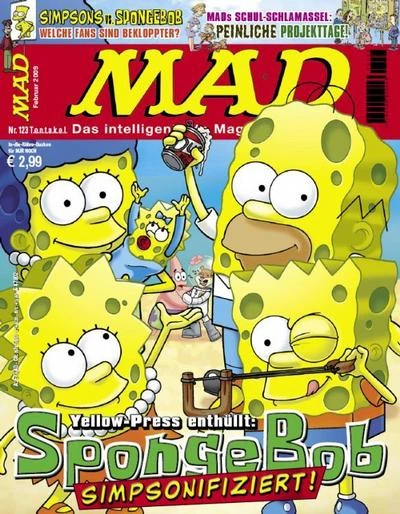 Cover of Spongebob Simpsonifiziert!