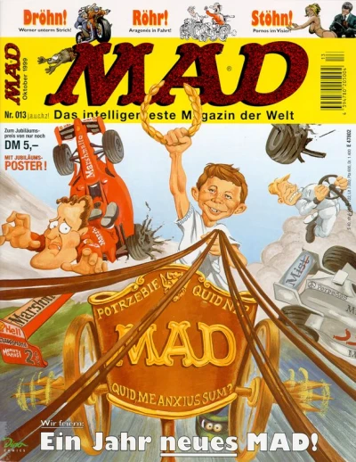 Cover of Wir feiern Ein Jahr neues MAD