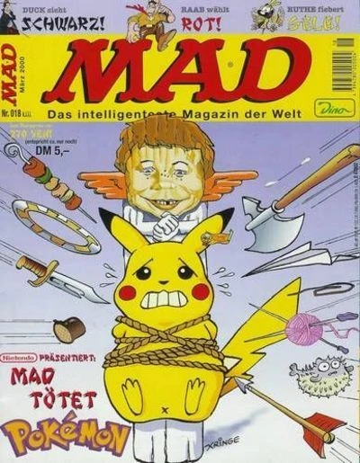 Cover of Mad Tötet Pokemon