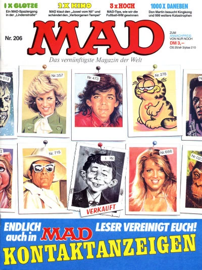 Cover of Mad Kontaktanzeigen