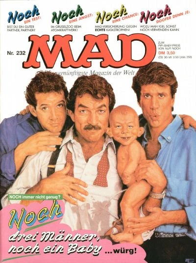 Cover of Noch drei Männer, noch ein Baby ...würg!