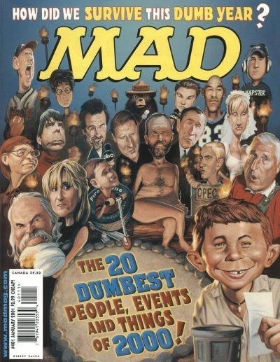 Cover of The 20 Dumbest People, Events and Things of 2000