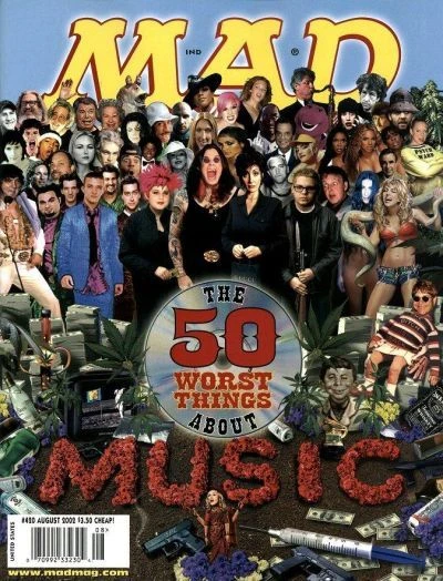 Cover of The 50 Worst Things About Music