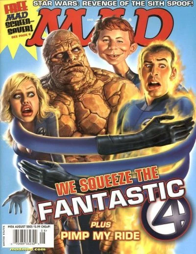 Cover of We Squeeze the Fantastic 4