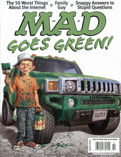 Cover of Mad Goes Green