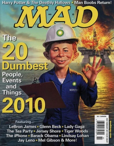 Cover of The 20 Dumbest  People, Events and Things 2010