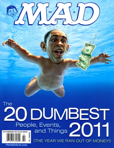 Cover of The 20 Dumbest People, Events and Things of 2011
