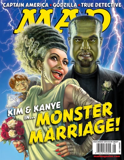 Cover of Kim & Kanye in... Monster Marriage