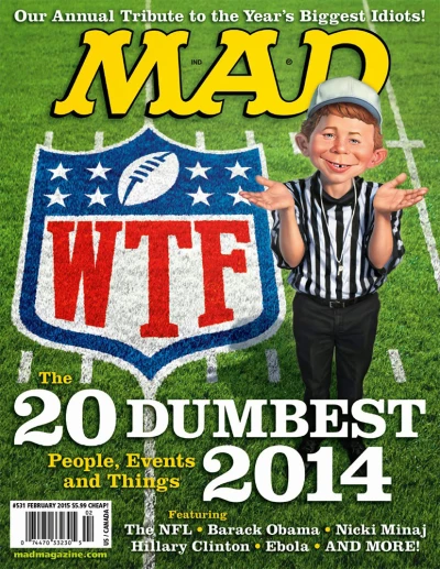 Cover of The 20 Dumbest People, Events and Things of 2014