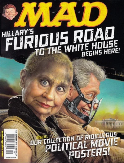 Cover of Hillary's Furious Road to the White House Begins Here!