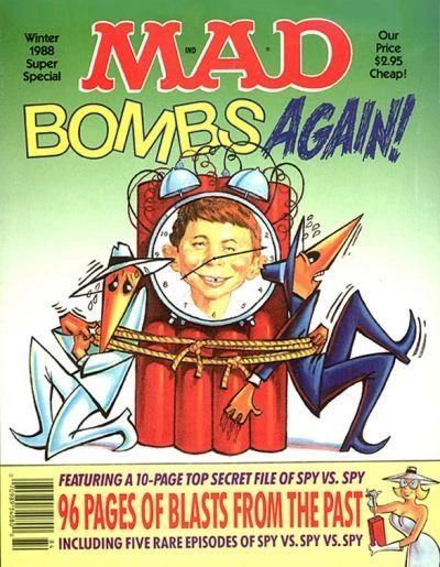 Cover of Mad Bombs Again!