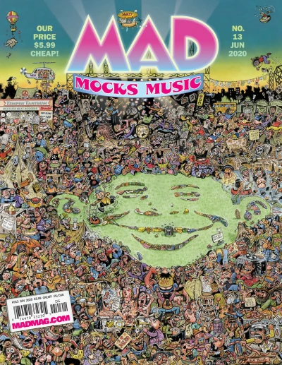 Cover of MAD Mocks Music
