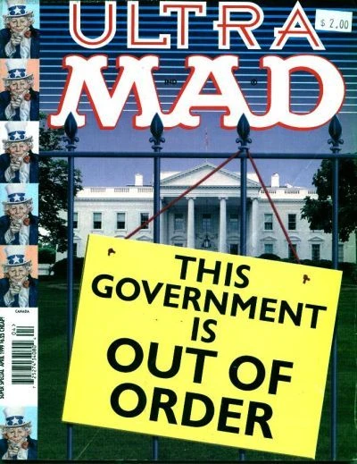 Cover of Ultra Mad: This Government Is Out of Order