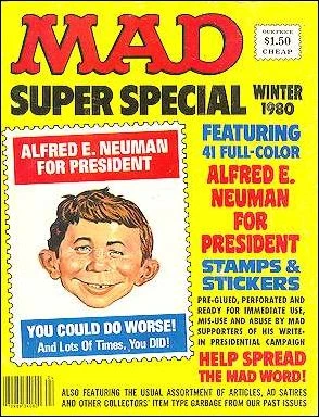 Cover of Alfred E. Neuman for President