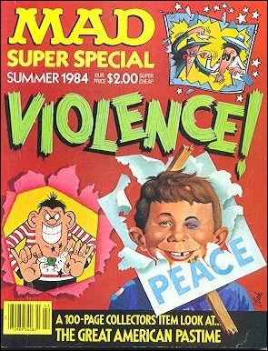 Cover of Violence! : A 100-Page Collectors Item Look at... The Great American Pastime