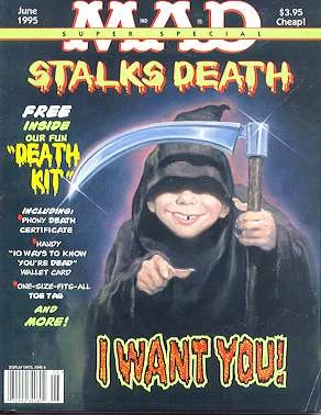 Cover of Mad Stalks Death