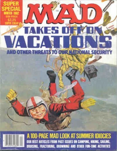Cover of Mad Takes Off on Vacations and Other Threats to Our National Security