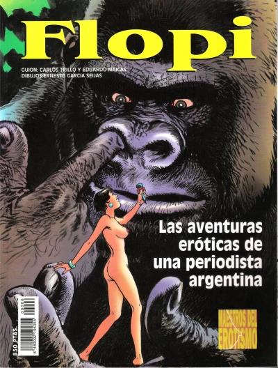 Cover of Flopi, aventuras eróticas de una periodista argentina