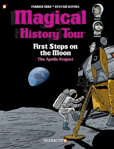 Cover of First Steps on the Moon: The Apollo Project