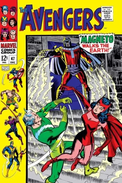 Cover of Magneto Walks The Earth