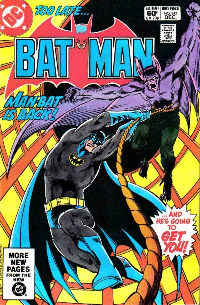 Cover of Man-Bat Is Back!