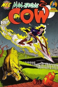 A Spooky House on a Hill Near a Graveyard