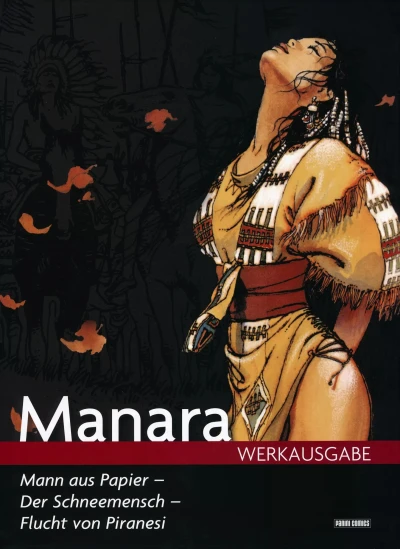 Cover of Mann aus Papier - Der Schneemensch - Flucht von Piranesi