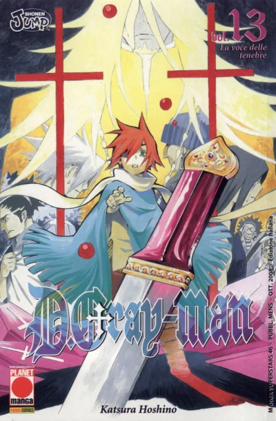 Cover of D.Gray-Man 13: La voce delle tenebre